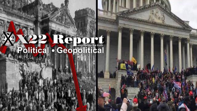X 22 report Ep. 2642b - Infiltration Instead Of Invasion, J6 Narrative Collapsing, Nobody Escapes This