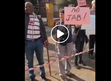 In South Africa, the people are rising too!