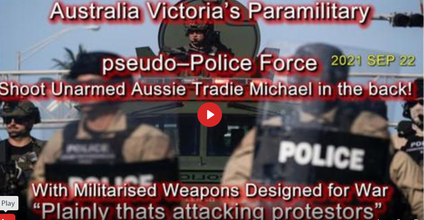 AUSSIE TRADIE MICHAEL SHARES HOW HE WAS SHOT BY PARAMILITARY PSEUDO POLICE FORCE STASI