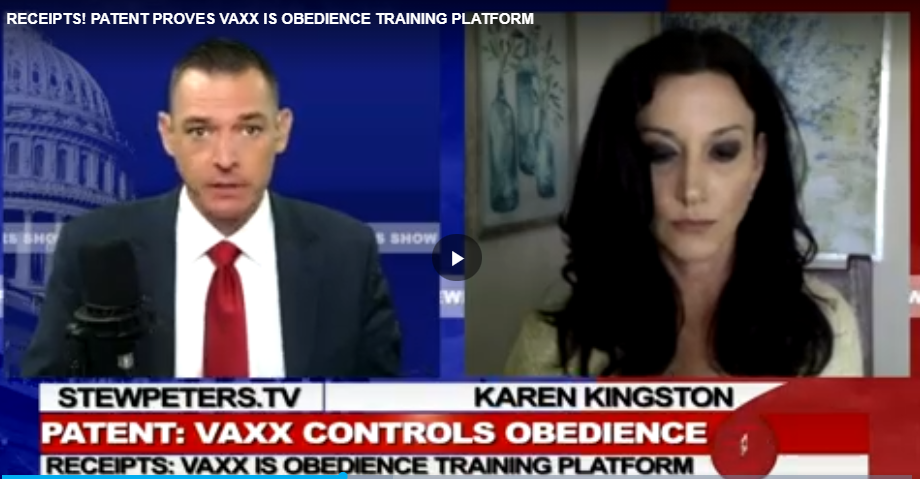 RECEIPTS! PATENT PROVES VAXX IS OBEDIENCE TRAINING PLATFORM