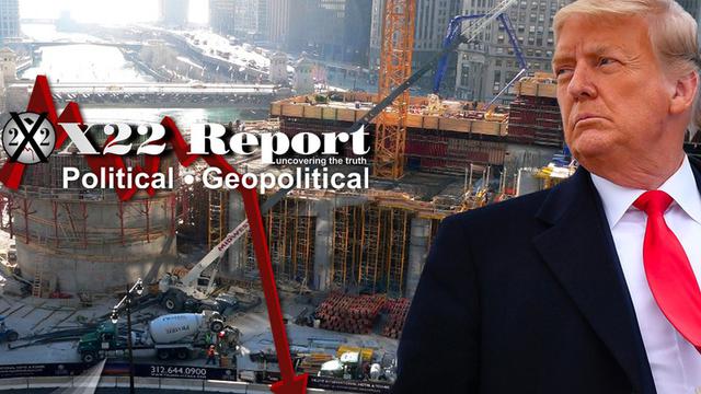 X 22 report  Ep. 2704b - Foundation Being Built,Indictments,Arrests,& Declass Will Force WW Coverage,Panic In DC